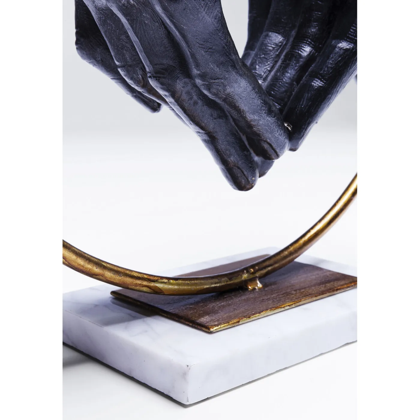 KARE Design Objet Décoratif Éléments Heart Hand 33Cm