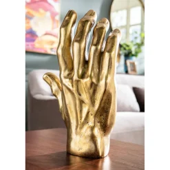 KARE Design Objet Décoratif Mano Dore 35Cm