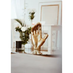 KARE Design Objet Décoratif Mano Dore 35Cm