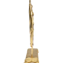 KARE Design Objet Décoratif Monstera Leaf Dore 36Cm