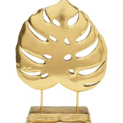 KARE Design Objet Décoratif Monstera Leaf Dore 36Cm
