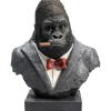 KARE Design Objet Décoratif Smoking Gorilla 48Cm