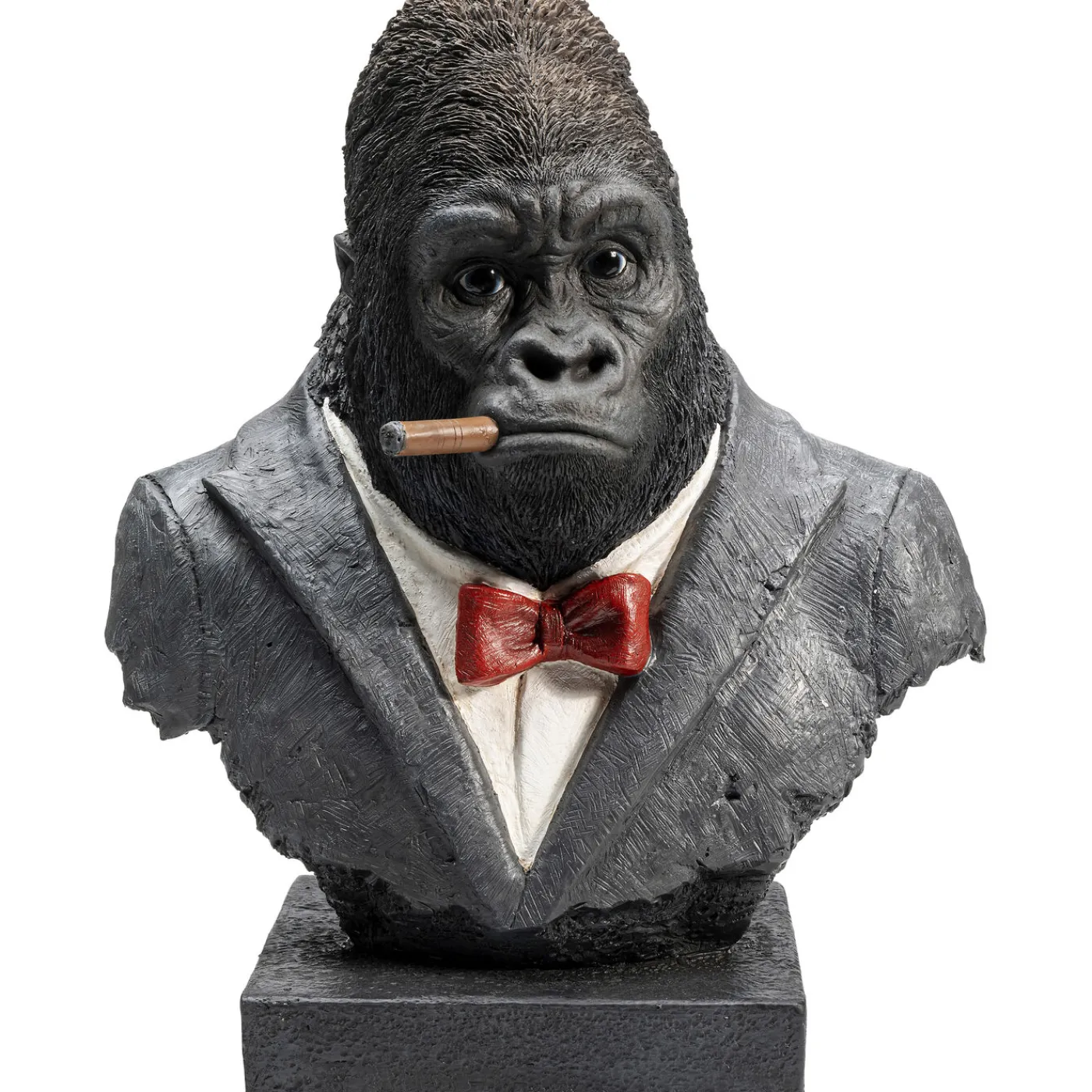 KARE Design Objet Décoratif Smoking Gorilla 48Cm