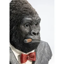 KARE Design Objet Décoratif Smoking Gorilla 48Cm