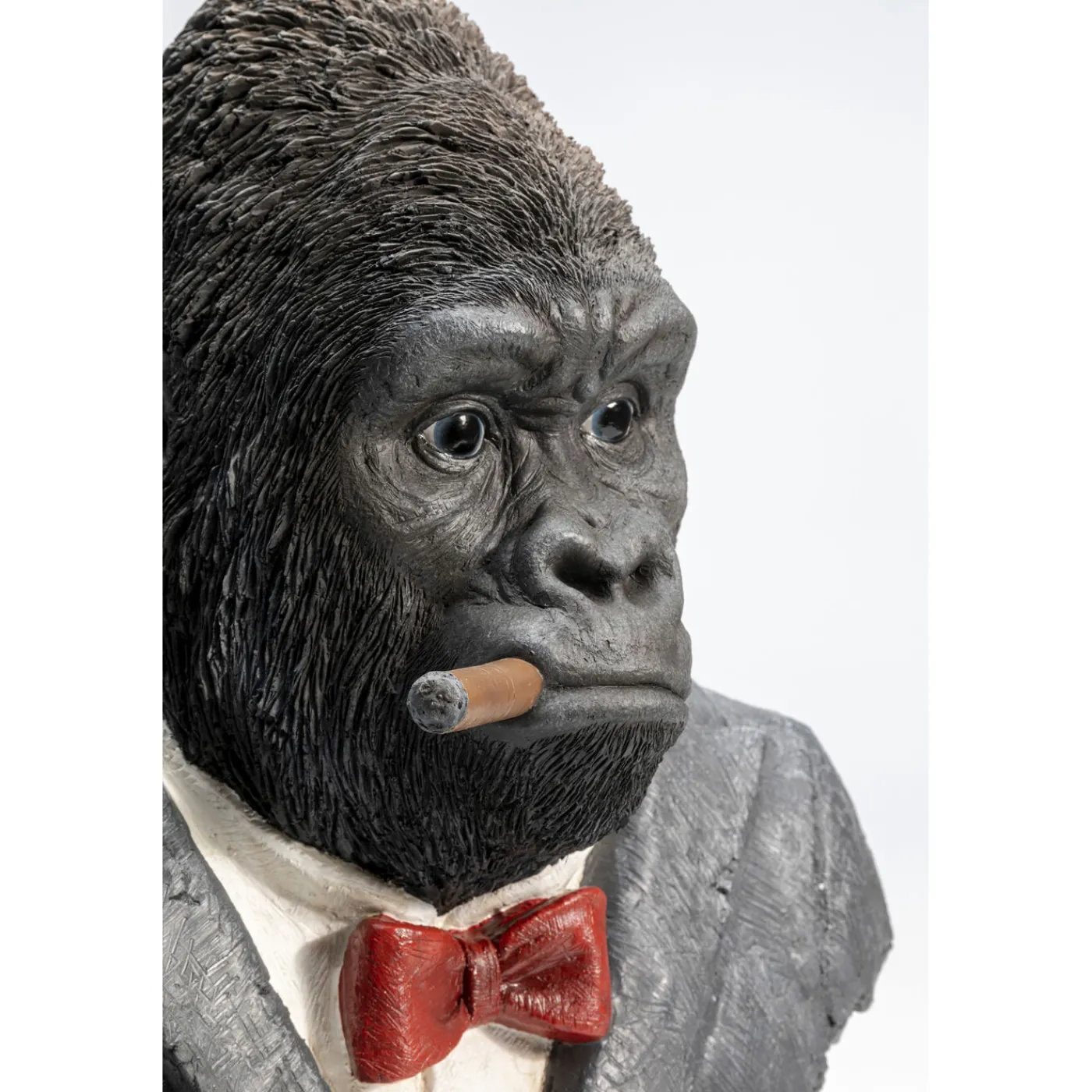 KARE Design Objet Décoratif Smoking Gorilla 48Cm