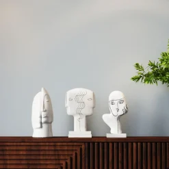 KARE Design Objet Décoratif Symmetric Face 28Cm