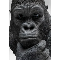 KARE Design Objet Décoratif Thinking Gorilla Head 49Cm