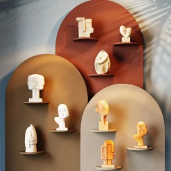 KARE Design Objet Décoratif Thought Blanc 27Cm