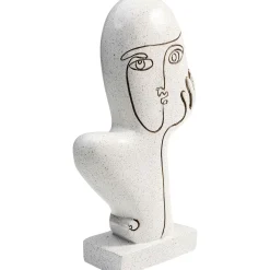 KARE Design Objet Décoratif Thought Blanc 27Cm