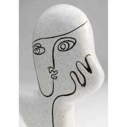 KARE Design Objet Décoratif Thought Blanc 27Cm