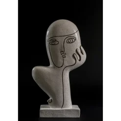 KARE Design Objet Décoratif Thought Blanc 27Cm