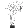 KARE Design Objet Décoratif Wire Horse 51Cm