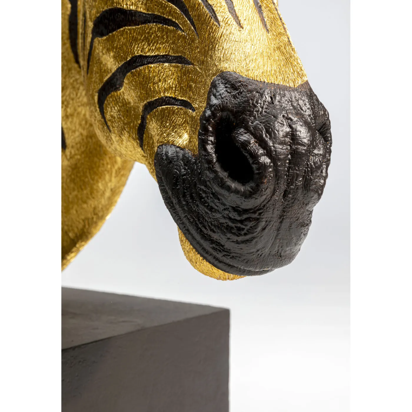 KARE Design Objet Décoratif Zebra Dore 35Cm