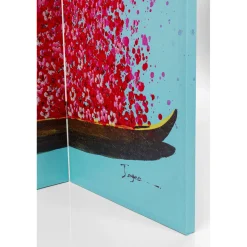 KARE Design Paravent Boat Vs Flower Girl 120X180
