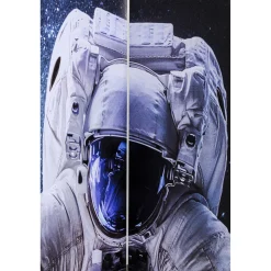 KARE Design Paravent Triptychon Man Vs Oldtimer 120X180