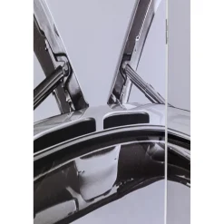 KARE Design Paravent Triptychon Man Vs Oldtimer 120X180