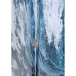 KARE Design Paravent Triptychon Wave Vs Palms 120X180