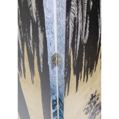 KARE Design Paravent Triptychon Wave Vs Palms 120X180