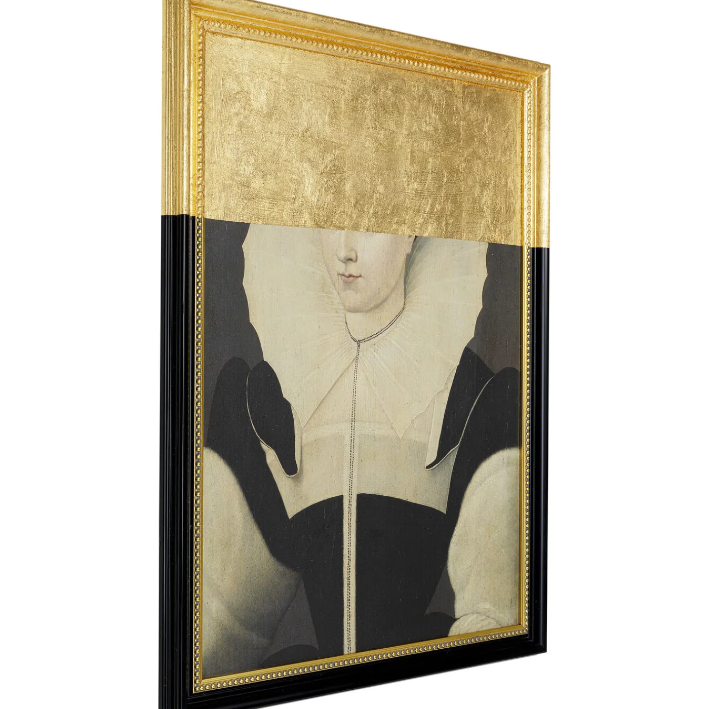 KARE Design Peinture A L Huile Frame Incognito Lady 80X100Cm