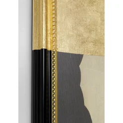 KARE Design Peinture A L Huile Frame Incognito Lady 80X100Cm