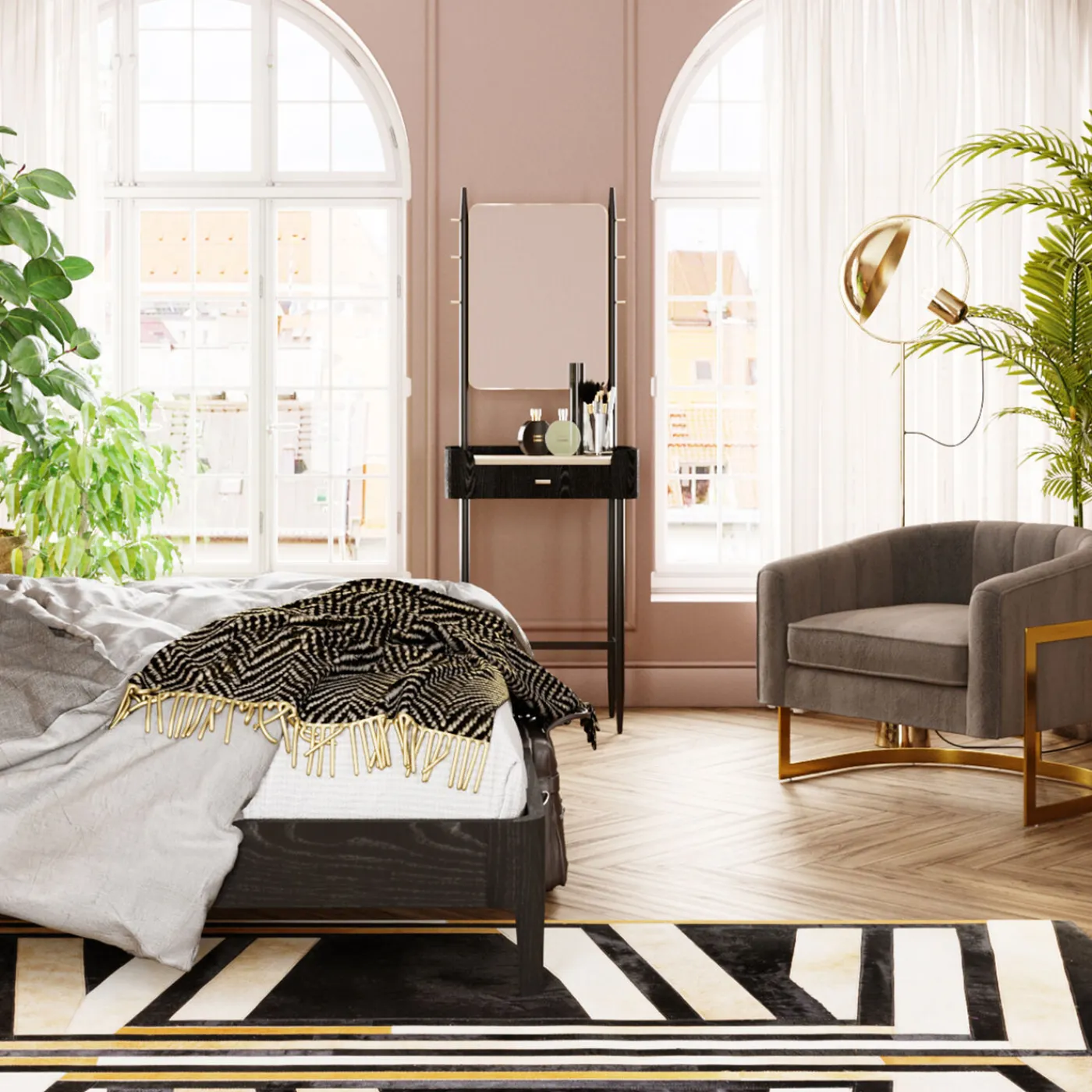 KARE Design Penderie Avec Miroir Milano