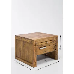 KARE Design Petite Commode Authentico 50X50Cm