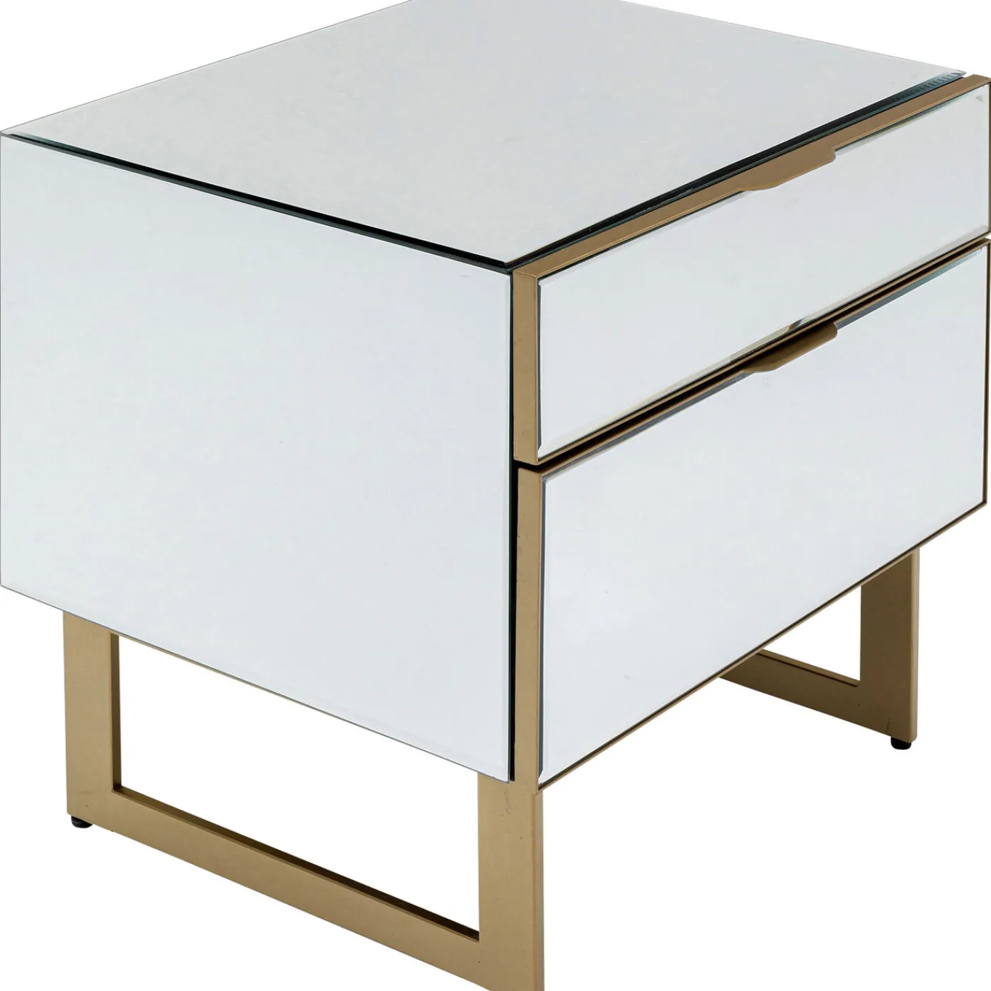 KARE Design Petite Commode Soran Dore 49X50Cm