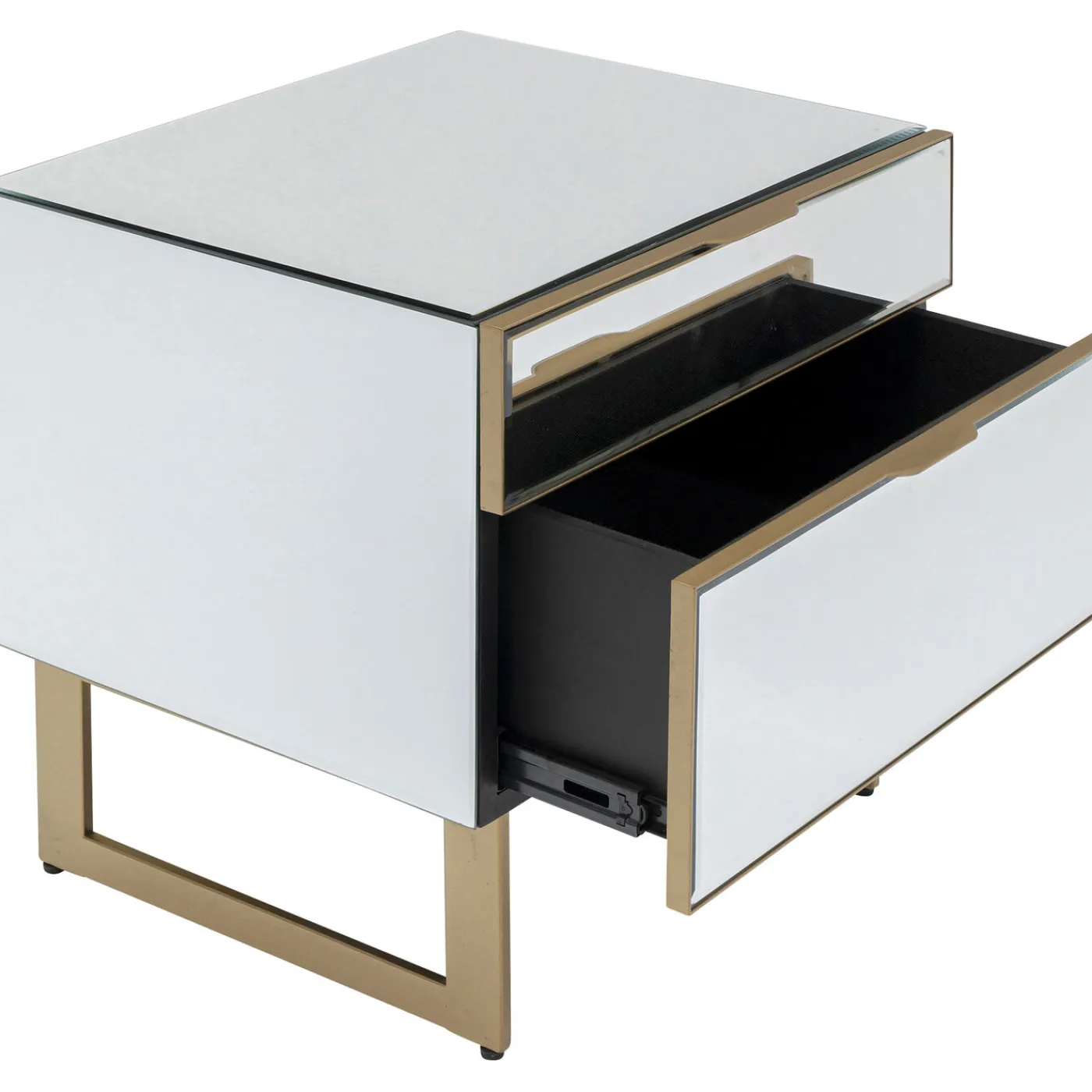 KARE Design Petite Commode Soran Dore 49X50Cm