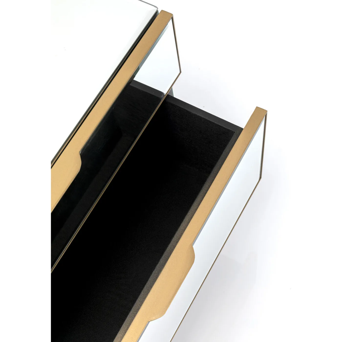 KARE Design Petite Commode Soran Dore 49X50Cm