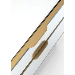 KARE Design Petite Commode Soran Dore 49X50Cm