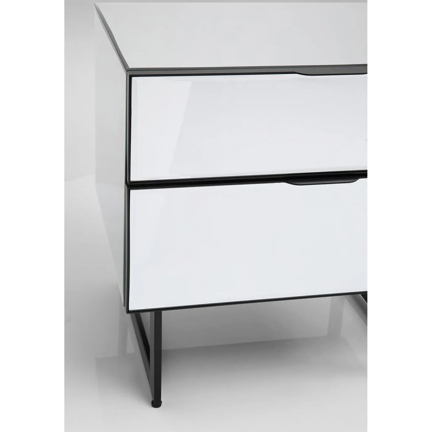 KARE Design Petite Commode Soran Noir 49X50Cm