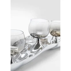 KARE Design Photophore 3 Jade Argente