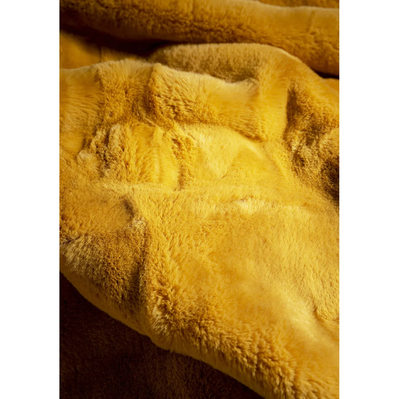 KARE Design Plaid Jaune 140X200Cm