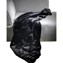 KARE Design Plaid Noir 140X200Cm