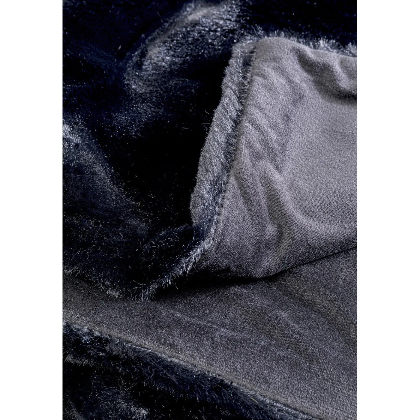 KARE Design Plaid Noir 140X200Cm