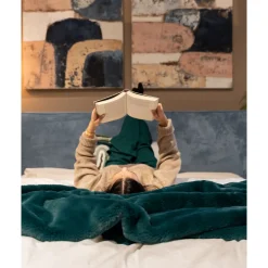 KARE Design Plaid Vert 140X200Cm