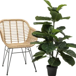 KARE Design Plante Décorative Fiddle Leaf 120Cm