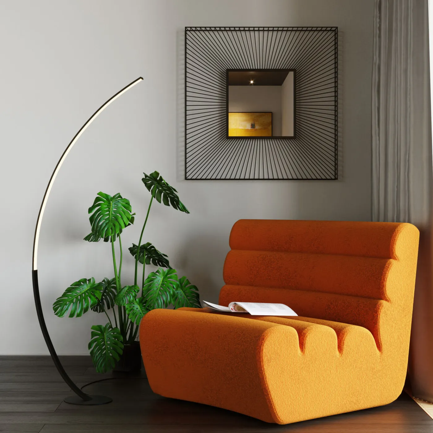 KARE Design Plante Décorative Monstera 110