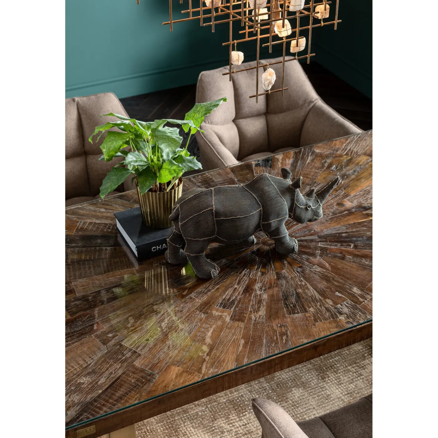 KARE Design Plateau De Table Tavola Conley 180X90Cm