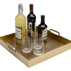 KARE Design Plateau Serpente 42X41Cm