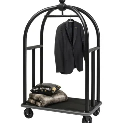 KARE Design Porte-Bagages Vip Vegas Noir Mat