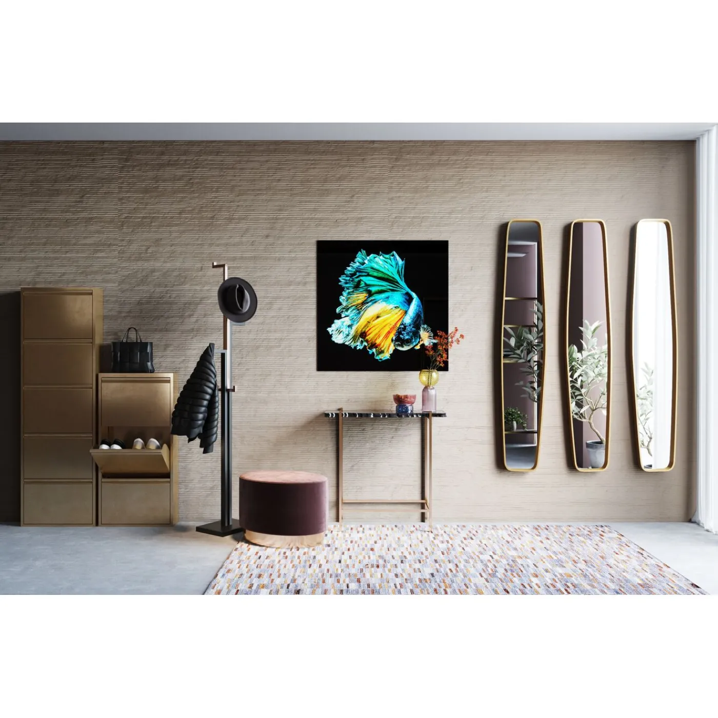 KARE Design Portemanteau Casino Cuivre