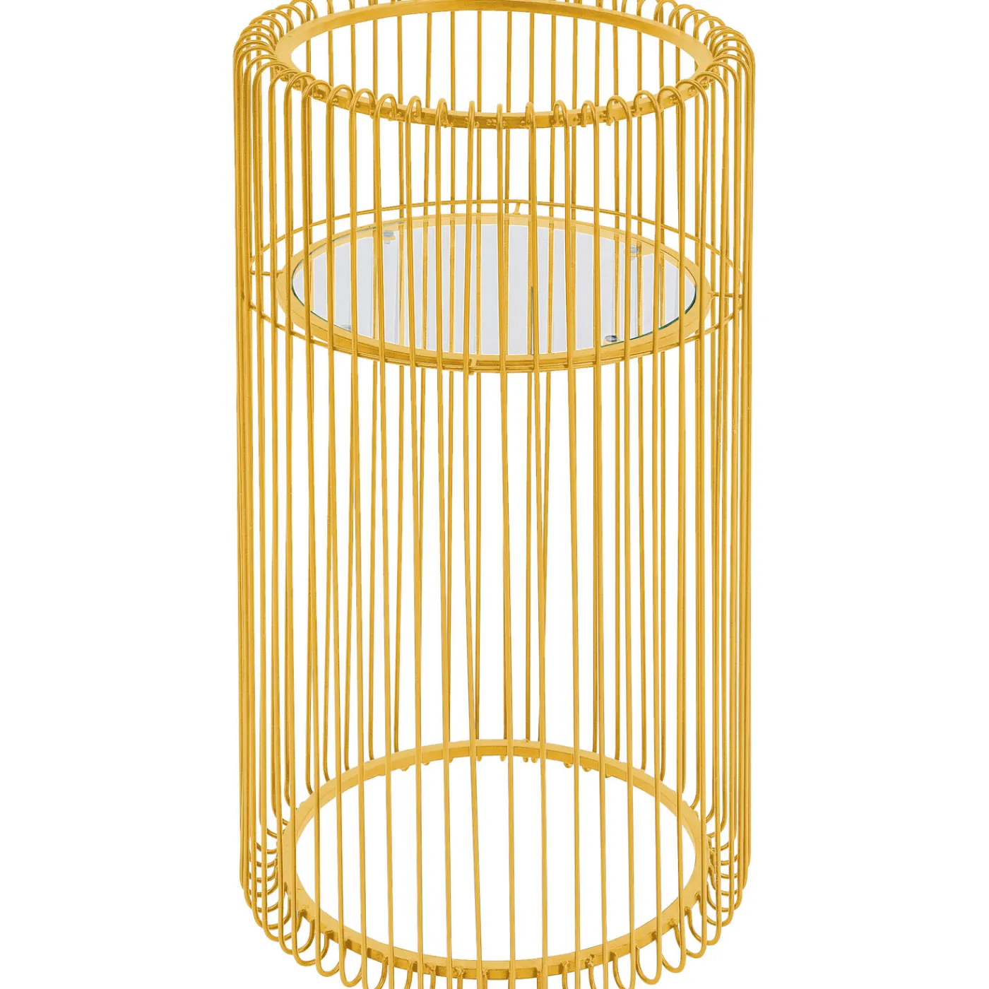 KARE Design Porte-Plantes Wire Dore 70Cm
