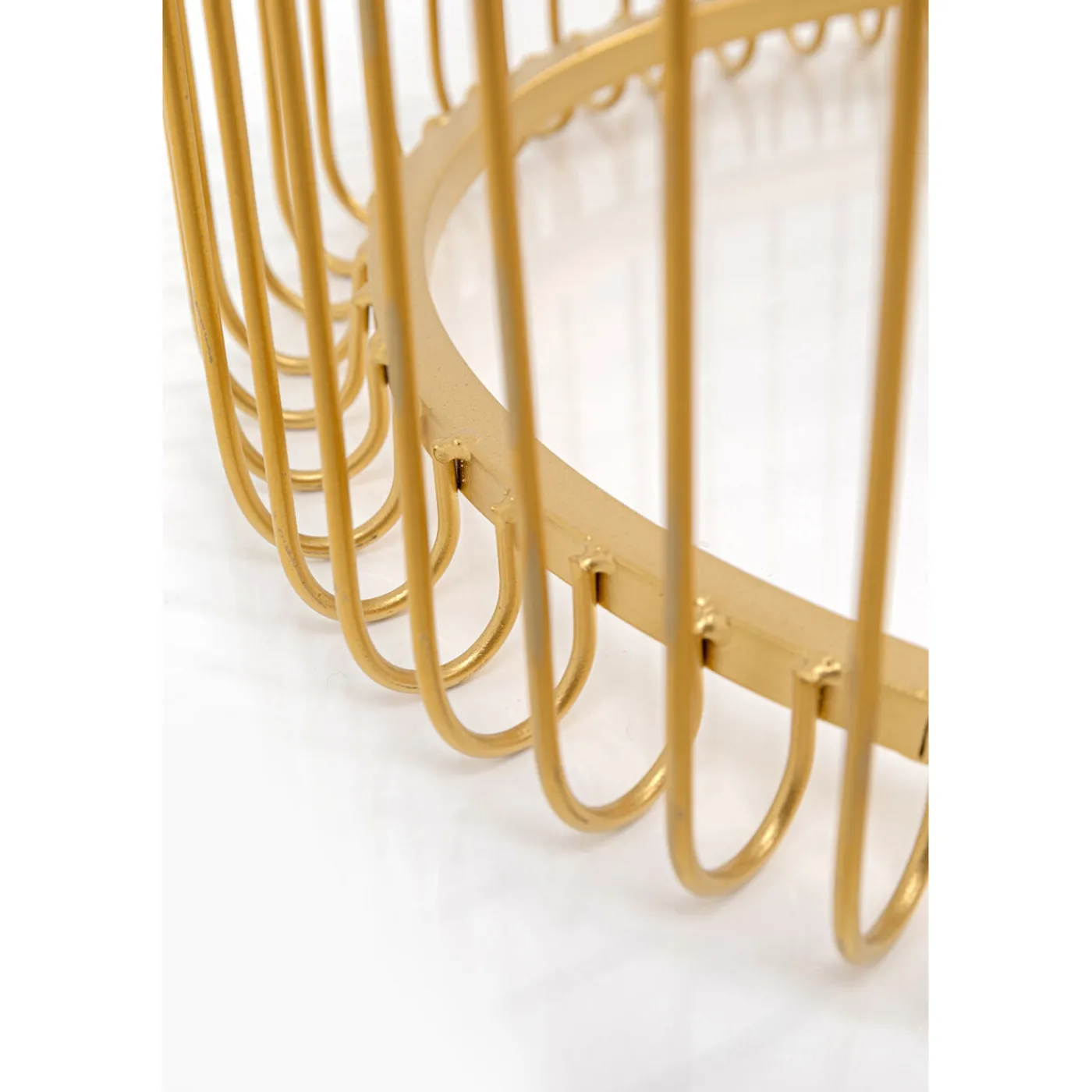 KARE Design Porte-Plantes Wire Dore 44Cm