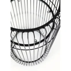 KARE Design Porte-Plantes Wire Noir 70Cm