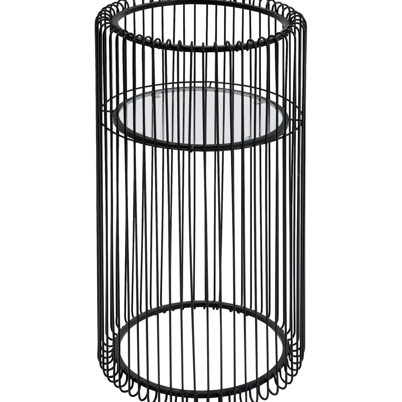 KARE Design Porte-Plantes Wire Noir 70Cm