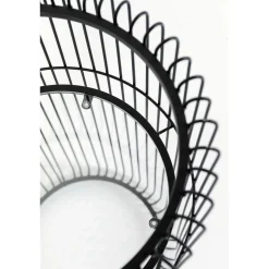 KARE Design Porte-Plantes Wire Noir 70Cm
