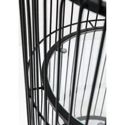 KARE Design Porte-Plantes Wire Noir 57Cm