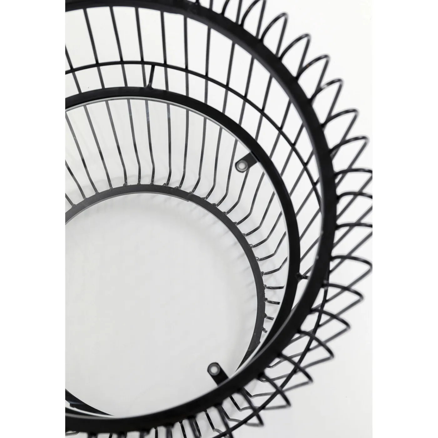 KARE Design Porte-Plantes Wire Noir 57Cm