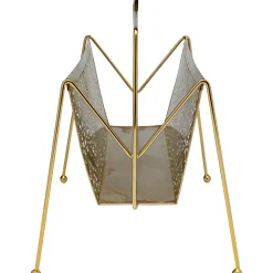 KARE Design Porte-Revues Basket Dore Pm